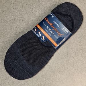 6 Pair Mens Cushioned No Show Socks / Liners